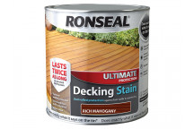 Ronseal Ultimate Protection Decking Stain Rich Mahogany 2.5 litre