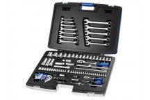 Expert Socket & Spanner Set of 101 Metric 1/4 & 1/2in Drive