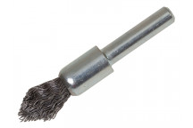 Lessmann Pointed End Brush with Shank 12/60 x 20mm, 0.30 Steel Wire