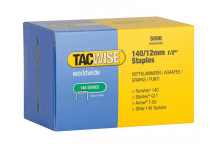 Tacwise 140 Galvanised Staples 12mm (Pack 5000)