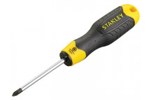 Stanley Tools Cushion Grip Screwdriver Pozidriv Tip PZ1 x 75mm