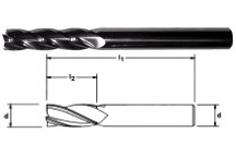 Long Series 2 Flute - Metric 4mm x 25mm