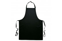 S840 Cotton Bib Apron Black