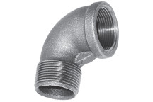 3/4\"X1/2\" BSPT M/FEM ELBOW FIG152 GALVANISED