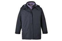 S571 Elgin 3 in 1 Ladies Jacket Navy Large