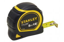 Stanley Tools Tylon Pocket Tape 5m/16ft (Width 19mm) Loose