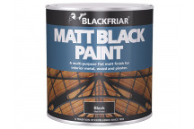 Blackfriar Matt Black Paint 125ml