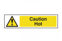 Scan Caution Hot - PVC 200 x 50mm