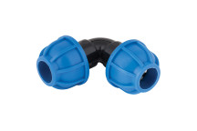 40MM PLASTIC 90 EQUAL ELBOW CONNECTOR