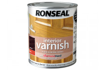 Ronseal Interior Varnish Quick Dry Gloss Walnut 750ml
