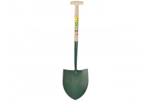 Bulldog 5RM2T Solid Socket Shovel Round No.2 T Handle