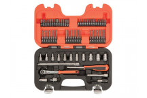 Bahco SL65 Slim Socket Set of 65 Metric 1/4in Drive