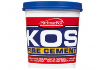 Everbuild KOS Fire Cement Black 1kg