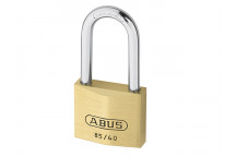 ABUS Mechanical 85/40mm Brass Padlock 40mm Long Shackle