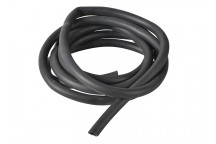 Monument 1729T Black Rubber Hose 2m