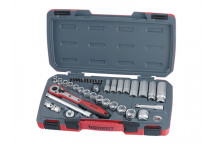 Teng T3839 Socket Set of 39 Metric 3/8in Drive