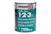 Zinsser Bulls Eye 1-2-3 Plus Primer & Sealer Paint 2.5 litre