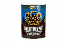 Everbuild Black Jack 901 Black Bitumen Paint 1 litre