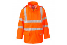 FR41 Sealtex Flame Hi-Vis Jacket Orange Large