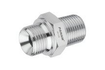 1/4\" BSP x 1/4\" BSP Tapered Male/Male