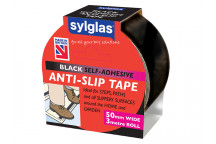 Sylglas Anti-Slip Tape 50mm x 3m Black