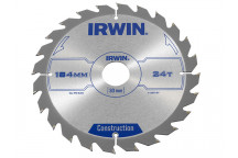 IRWIN Construction Circular Saw Blade 184 x 30mm x 24T ATB