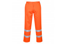 E041 Hi-Vis Poly-cotton Trousers Orange Large