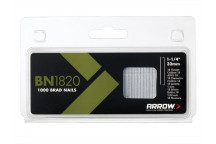 Arrow BN1820 Brad Nails 32mm 18g Pack 1000