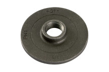 1\" BSPP FLANGE UNDRILLED BLACK GF321