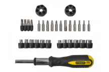 Stanley Tools Ratchet Screwdriver Set of 29