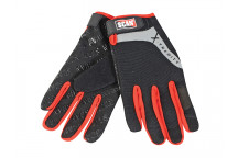 Scan Work Gloves with Touch Screen Function - L (Size 9)