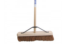 Faithfull Broom Soft Coco 450mm (18in) + Handle & Stay