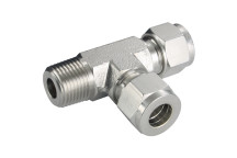 1/4\" NPT x 12mm Outside Diameter Tee