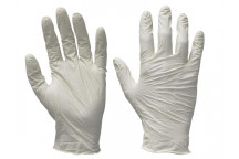 Scan Vinyl Gloves - M (Box 100)