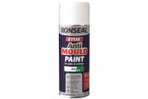 Ronseal 6 Year Anti Mould Aerosol White Matt 400ml