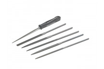 Bahco Needle File Set of 6 Cut 2 Smooth 2-470-16-2-0 160mm (6.2in)