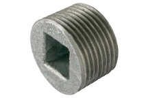 1\" BSPP RECESSED PLUG GALVANISED GF596G