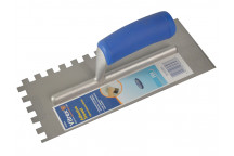 Vitrex Notched Adhesive Trowel Square 10mm Soft Grip Handle 11 x 4.1/2in