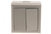 SMJ IP66 2-Way Switch 1-Gang