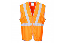 RT20 Hi-Vis Long Vest RIS Orange XL