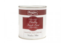 Rustins Chalky Finish Paint Windsor White 500ml