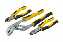 Stanley Tools ControlGrip Pliers Set, 3 Piece