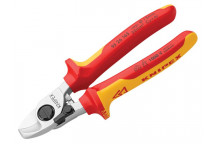 Knipex VDE Cable Shears with Return Spring 165mm