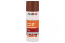 PlastiKote Trade Quick Dry Primer Spray Red Oxide 400ml