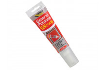 Everbuild General Purpose Easi Squeeze Silicone Sealant Clear 80ml