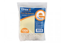 Vitrex Essential Tile Spacers 2mm (Pack 1000)