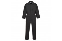 C802 Standard Coverall Black Medium