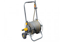 Hozelock 2436 60m Metal Pro Hose Cart & 30m of 12.5mm Hose