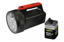 Lighthouse High-Performance 8 LED Spotlight with 6V Battery