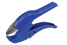 Faithfull Plastic Pipe Cutter Pro Capacity 3-42mm